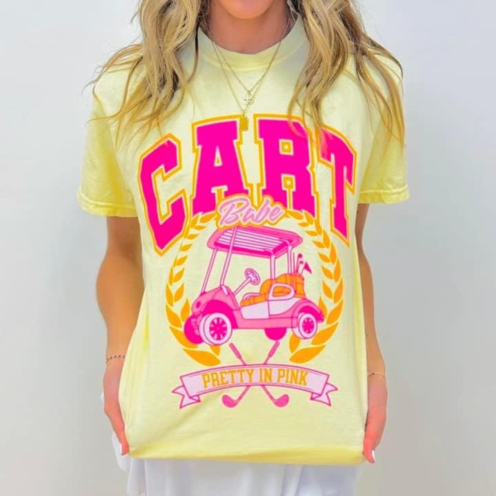 Cart Babe Graphic Tee
